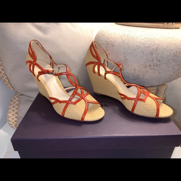 Prada Wedges Size 36.5 - Picture 1 of 5